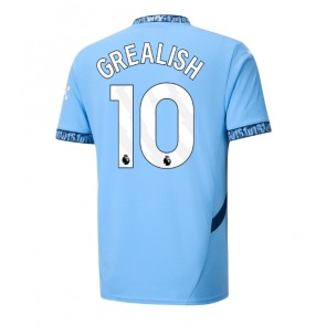 Manchester City Jack Grealish #10 Domaci Dres 2024-25 Kratak Rukavima